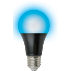 Лампа светодиодная ультрафиолетовая E27 UNIEL A60 9 Вт 410 нм 