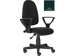 Кресло компьютерное UTFC Престиж Гольф С32 черно-зеленый