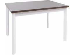 Стол кухонный DREWMIX Max 5 P графит/белый 120-150х80х78 см 