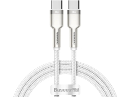 Кабель BASEUS Cafule Series Metal Data Cable Type-C to Type-C White 