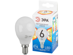 Лампа светодиодная E14 ЭРА QX P45