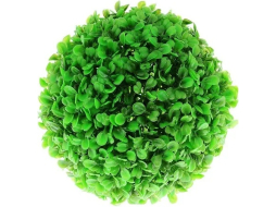 Растение искусственное для аквариума BARBUS Шар 18 см зеленое 