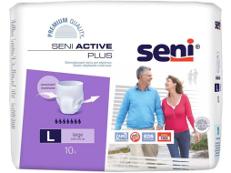 Трусики впитывающие для взрослых SENI Active Plus 3 Large 100-135 см 10 штук 