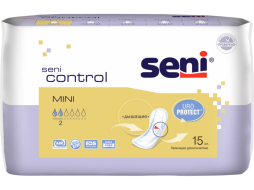 Прокладки урологические SENI Control Mini 15 штук 
