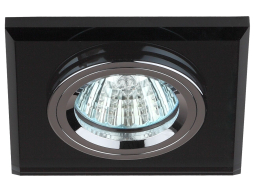 Точечный светильник ЭРА DK8 CH/BK хром/черный