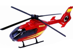 Вертолет службы спасения TEAMSTERZ красный 