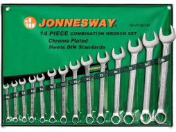 Набор ключей комбинированных 10-32 мм 14 предметов JONNESWAY 