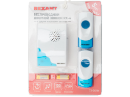 Звонок дверной беспроводной REXANT RX-4 