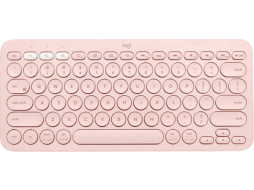 Клавиатура беспроводная LOGITECH K380 розовая 