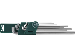 Набор ключей шестигранных 1,5-10 мм 9 предметов удлиненных JONNESWAY 