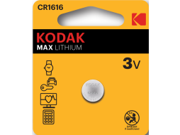 Батарейка CR1616 KODAK Max Lithium литиевая 1 штука