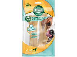 Лакомство для собак TRIOL Dental Косточка жевательная