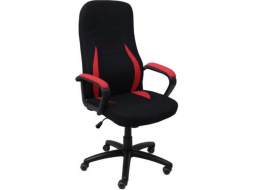 Кресло геймерское AKSHOME Ranger ткань красный/черный 