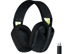 Наушники-гарнитура игровые беспроводные LOGITECH G435 Lightspeed Black/Neon yellow 