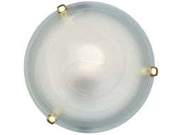 Светильник накладной SONEX Glassi Duna 153/K SN 114 золото/белый