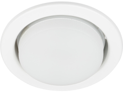 Точечный светильник под лампу GX53 ЭРА KL35 WH /1 (к) белый 