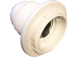 Патрон для лампочки Е27 пластиковый с двумя кольцами ELECTRALINE белый 
