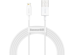 Кабель BASEUS CALYS-C02 Superior Series Fast Charging Data Cable USB to Lightning 2.4A 2m White