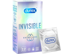 Презервативы DUREX Invisible Extra Lube