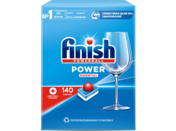 Таблетки для посудомоечных машин FINISH Power Essential Бесфосфатные 140 таблеток 