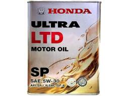 Моторное масло 5W30 синтетическое HONDA Ultra LTD SP 4 л 
