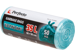 Пакеты для мусора PERFECTO LINEA Economy 35 л 50 штук 