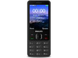 Мобильный телефон PHILIPS Xenium E185 Black 