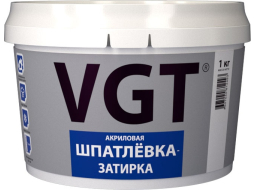 Шпатлевка-затирка акриловая VGT 1 кг