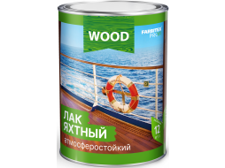 Лак алкидно-уретановый FARBITEX Profi Wood яхтный атмосферостойкий