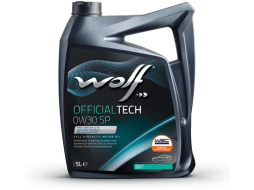 Моторное масло 0W30 синтетическое WOLF OfficialTech SP