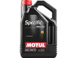 Моторное масло 0W20 синтетическое MOTUL Specific RBS0-2AE 5 л 