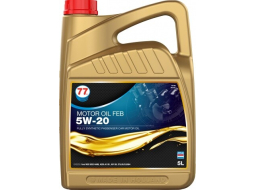 Моторное масло 5W20 синтетическое 77 LUBRICANTS Motor Oil FEB 5 л 