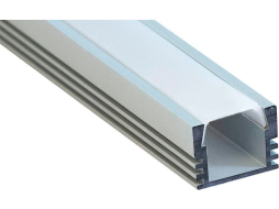 Профиль накладной для светодиодной ленты FERON CAB261 2 м серебро 