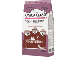 Сухой корм для стерилизованных кошек UNICA Classe Sterilised Luxury Hairball