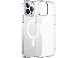 Чехол для смартфона Apple iPhone 13 Pro BASEUS Crystal Magnetic прозрачный + защитное стекло 