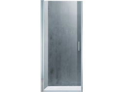 Дверь душевая ADEMA НАП-80 прозрачная