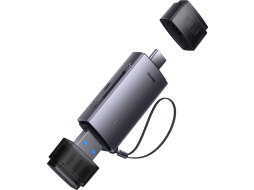 Картридер BASEUS Lite Series USB-A & USB-C to SD/TF Grey 