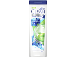 Шампунь и бальзам-ополаскиватель CLEAR Clean 2 в 1 Чистота и свежесть 365 мл (8714100910375)