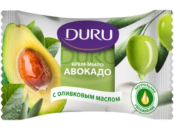 Крем-мыло туалетное DURU авокадо с оливковым маслом 80 г 