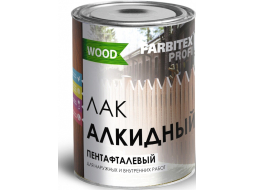 Лак алкидный пентафталевый FARBITEX Profi Wood высокоглянцевый 3 л 