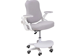Кресло компьютерное AKSHOME Swan ткань серый 