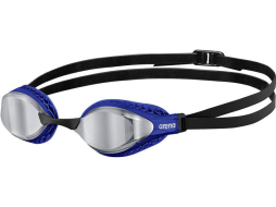 Очки для плавания ARENA Airspeed Mirror Senior зеркальные линзы, синий/черный 