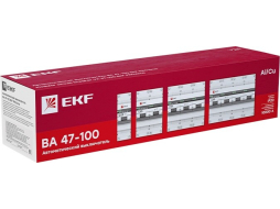 Автоматический выключатель EKF Basic ВА 47-100 1P