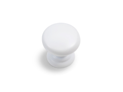 Ручка мебельная кнопка BOYARD Ursula RC433W.4 белый