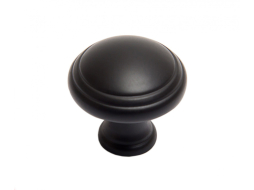 Ручка мебельная кнопка BOYARD Unica RC400BL.4 черная