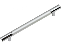 Ручка-рейлинг мебельная BOYARD Al S5541/96 SC RS055CP/SC.4/96 сатиновый хром