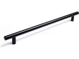 Ручка мебельная рейлинг BOYARD Rr002-bl RR002BL.5/224 черный матовый 