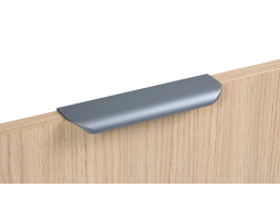 Ручка мебельная торцевая BOYARD Monte RT110GR.1/128/150 серый