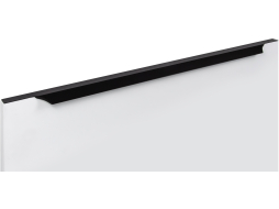 Ручка мебельная торцевая BOYARD Al Wing RT114BL.1/576/700 черная