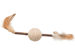 Игрушка для кошек TRIXIE Дразнилка мяч с погремушкой 20 см 